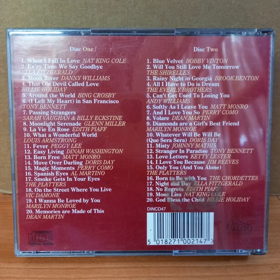 MEMORIES ARE MAID OF THIS / NAT  KING COLE, BING CROSBY, PERRY COMO, ELLA FITZGERALD (1992) - CD 2. EL