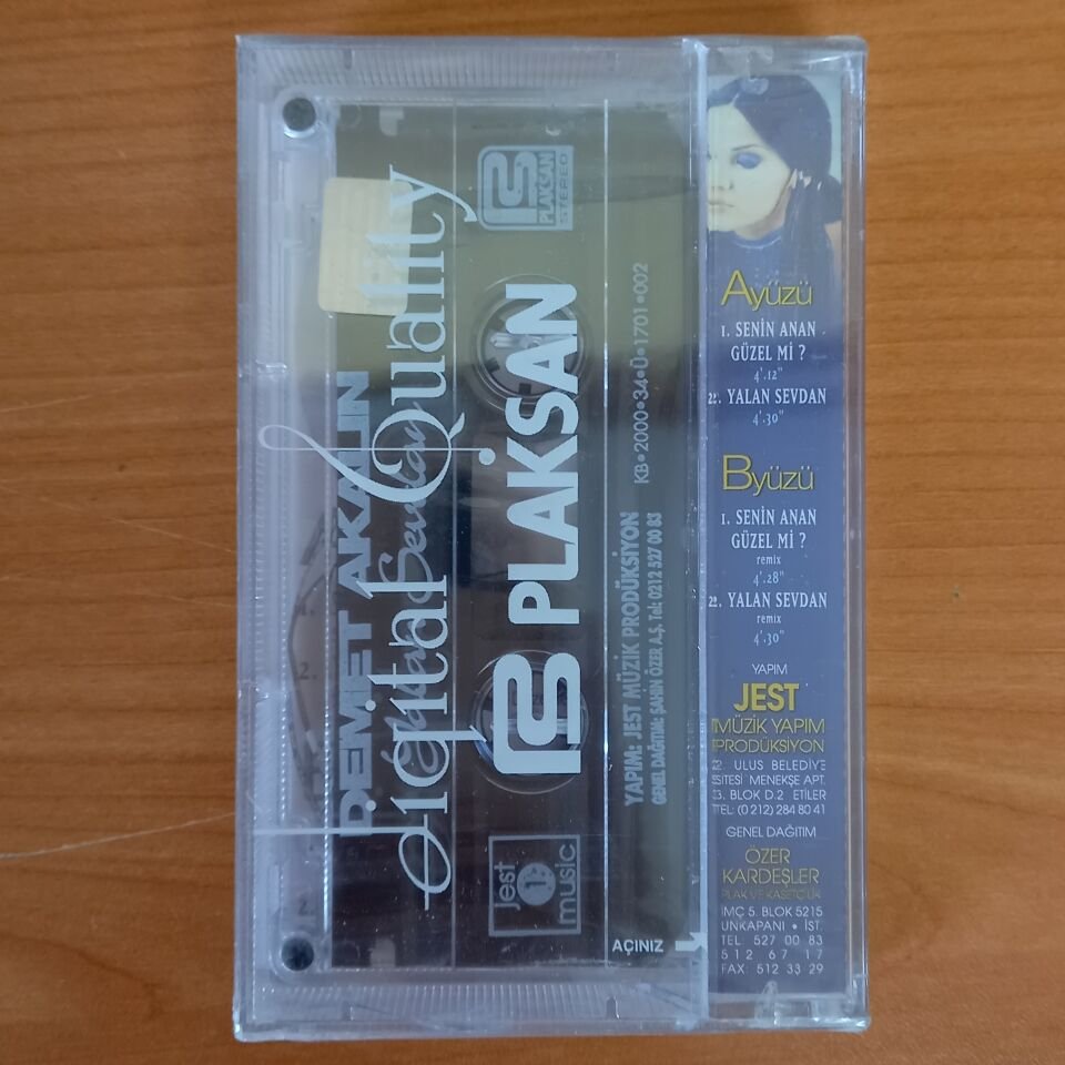 DEMET AKALIN - YALAN SEVDAN (2000) - KASET SIFIR