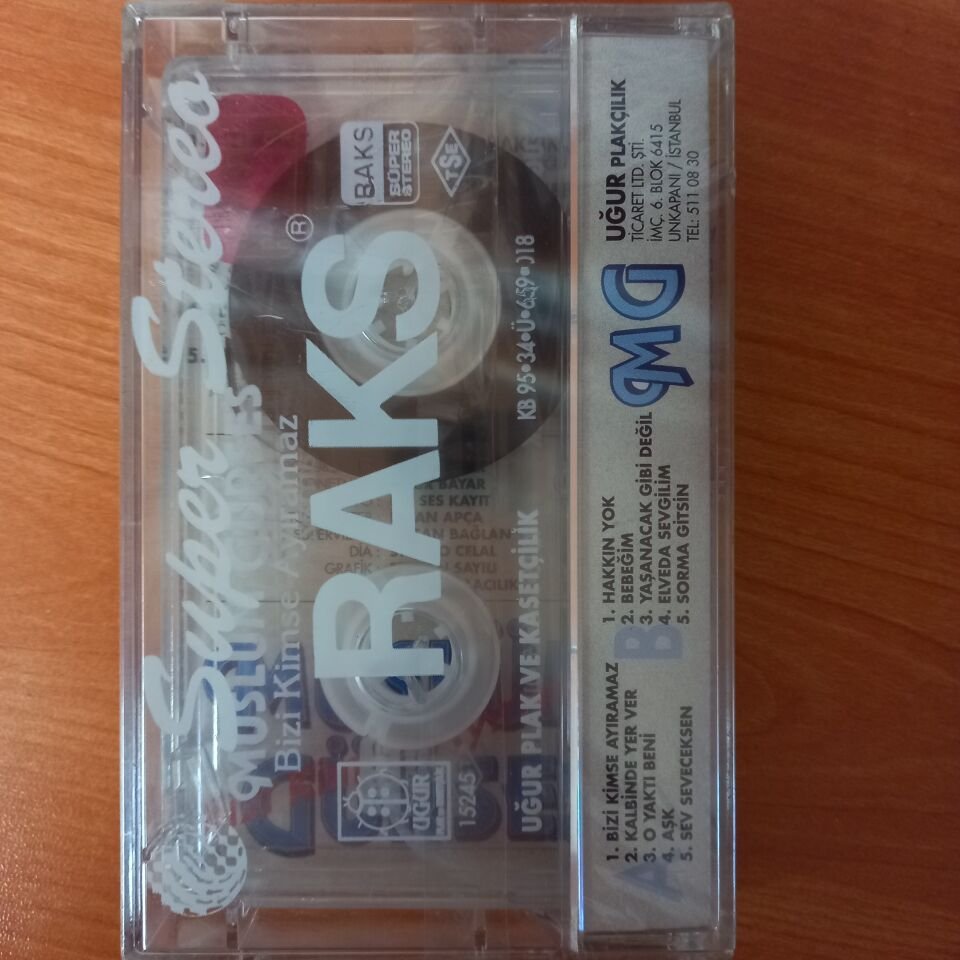 MÜSLÜM GÜRSES - BİZİ KİMSE AYIRAMAZ (1995) - KASET SIFIR