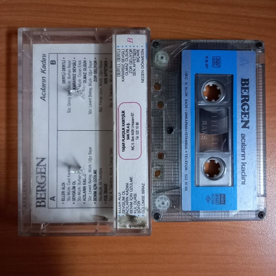 BERGEN - ACILARIN KADINI - KASET 2.EL