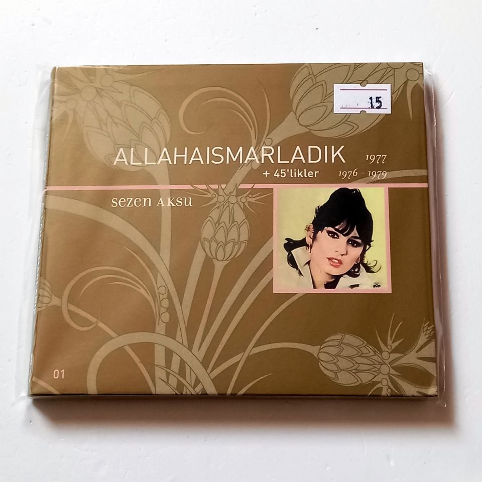 SEZEN AKSU - ALLAHAISMARLADIK + 45\'LİKLER  - CD DIGIPAK 2.EL