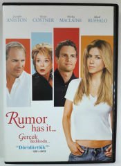 RUMOR HAS IT... - GERÇEK DEDİKODU... - JENNIFER ANISTON - MARK RUFFALO - KEVIN COSTNER - DVD 2.EL