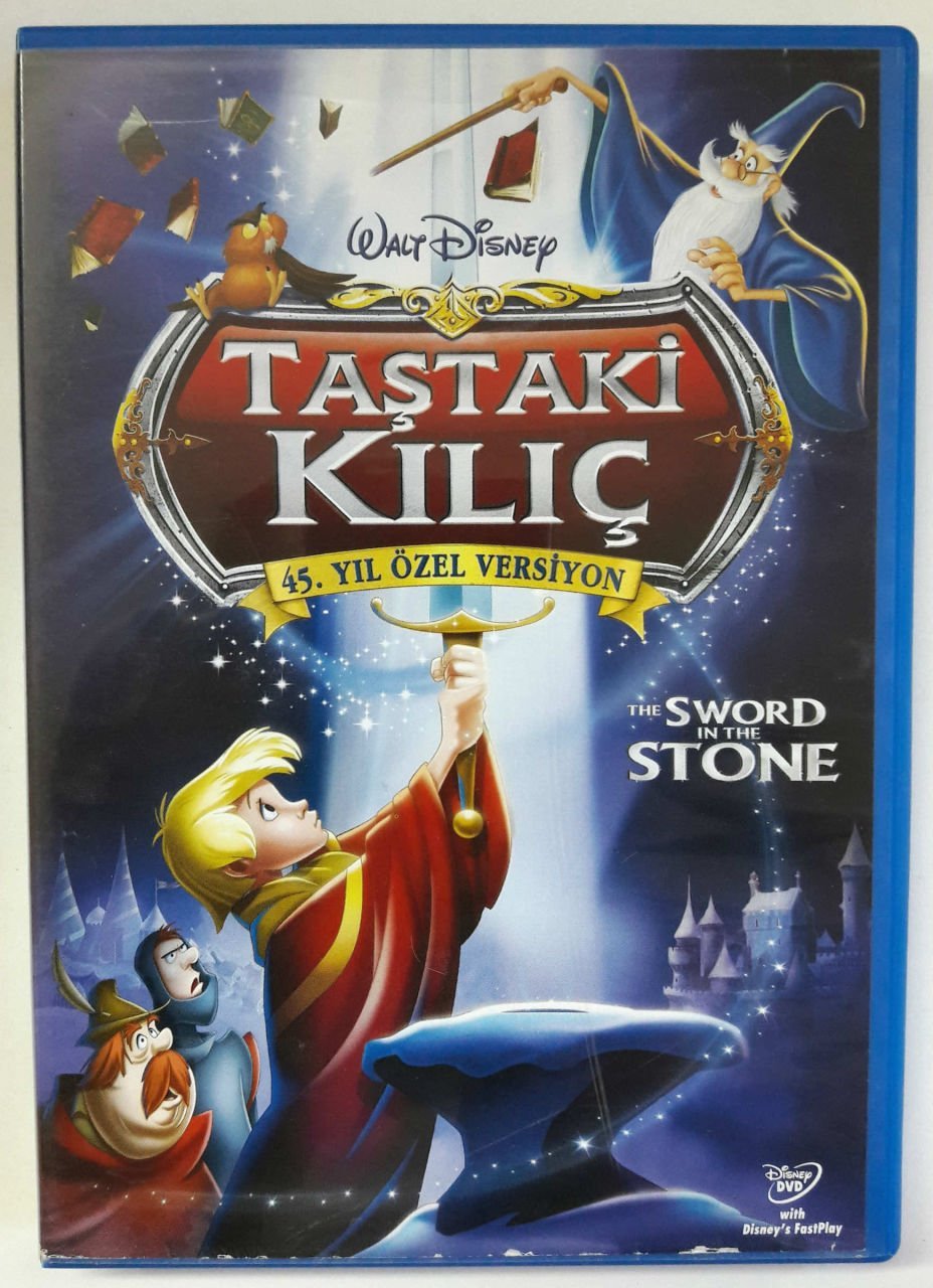 TAŞTAKİ KILIÇ - THE SWORD IN THE STONE - DVD 2.EL