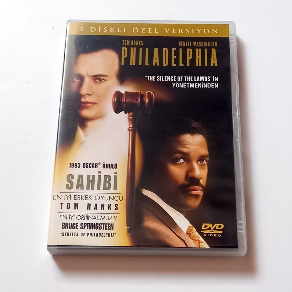 PHILADELPHIA - İKİ DİSKLİ ÖZEL VERSİYON - TOM HANKS, DENZEL WASHINGTON - YÖN.: JONATHAN DEMME - 2DVD 2.EL