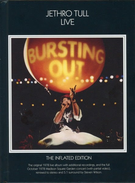 JETHRO TULL - LIVE / BURSTING OUT (1978) (THE INFLATED EDITION - STEVEN WILSON REMIX) - DIGIBOOK 3xDVD+3xCD AMBALAJINDA SIFIR