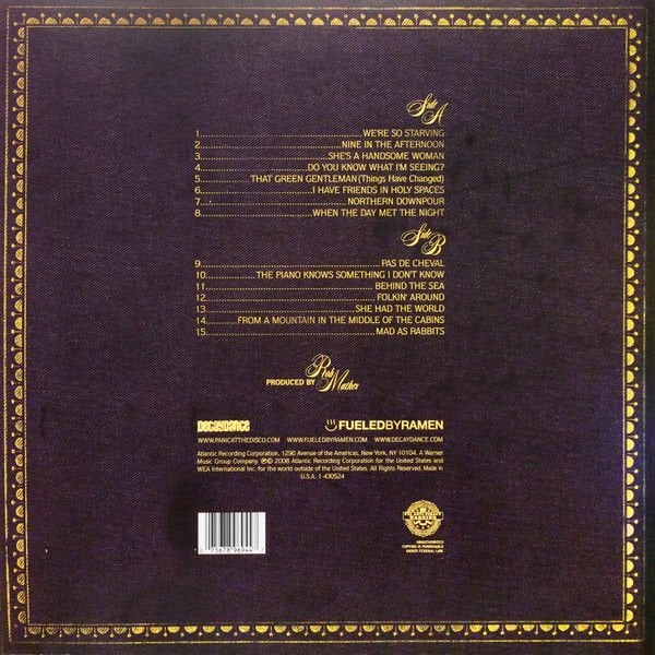 PANIC AT THE DISCO – PRETTY. ODD. (2008) - LP 2017 SIFIR PLAK