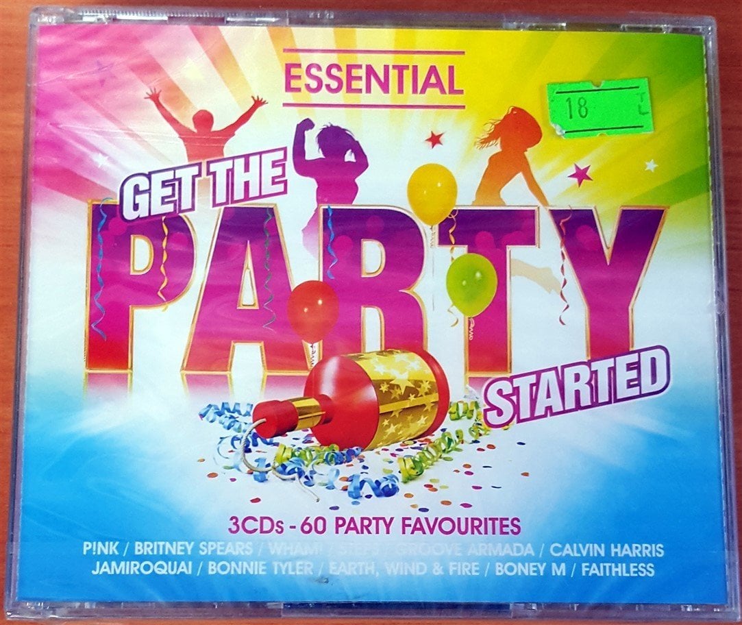 ESSENTIAL - GET THE PARTY STARTED PINK BRITNEY SPEARS JAMIROQUAI - 3CD SIFIR