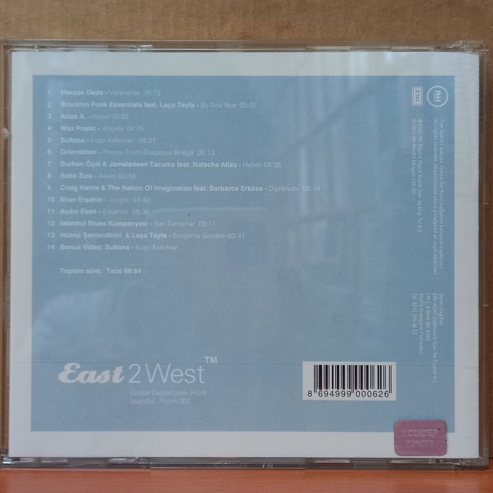 EAST 2 WEST / GLOBAL DEPARTURE (2002) - CD 2.EL