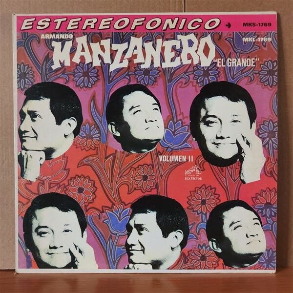 ARMANDO MANZANERO – MANZANERO “EL GRANDE” VOLUMEN II (1967) - LP 2.EL PLAK