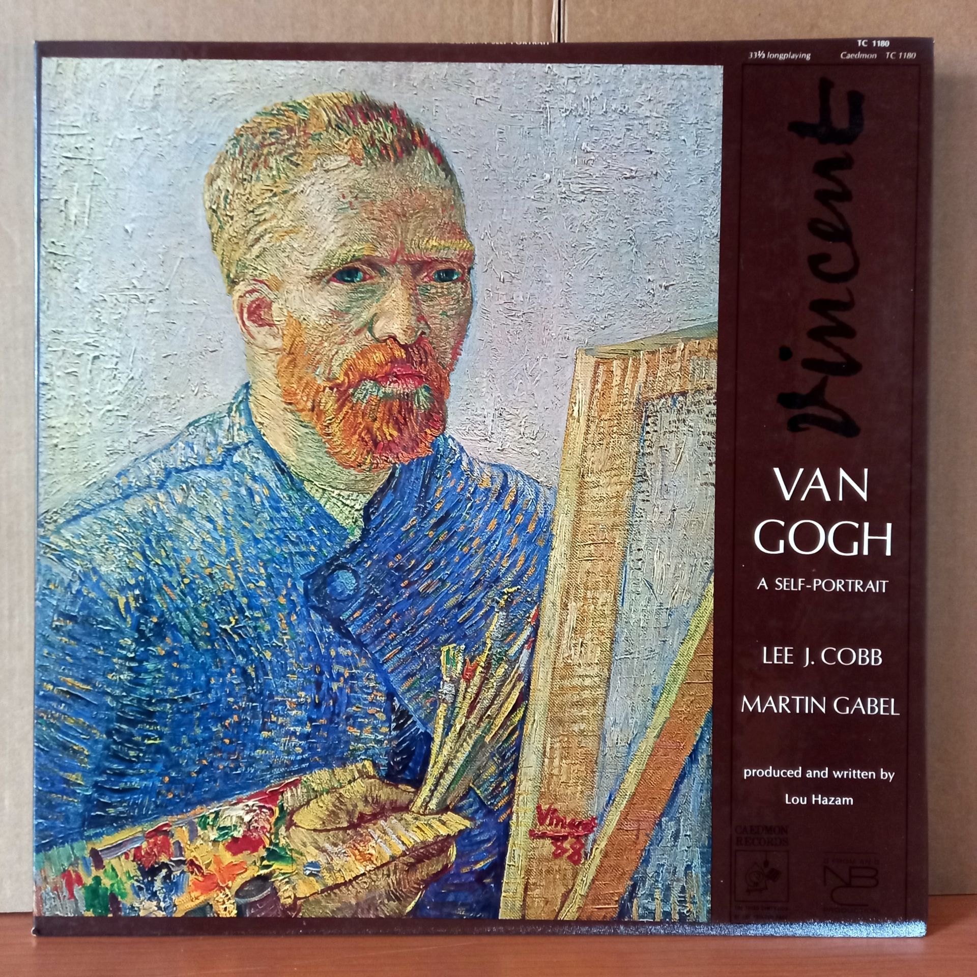 LEE J. COBB, MARTIN GABEL – VAN GOGH: A SELF-PORTRAIT (1963) - LP 2.EL PLAK