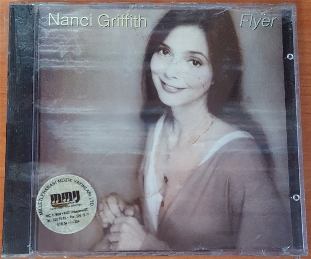 NANCI GRIFFITH - FLYER (1994) - CD COUNTRY FOLK SIFIR