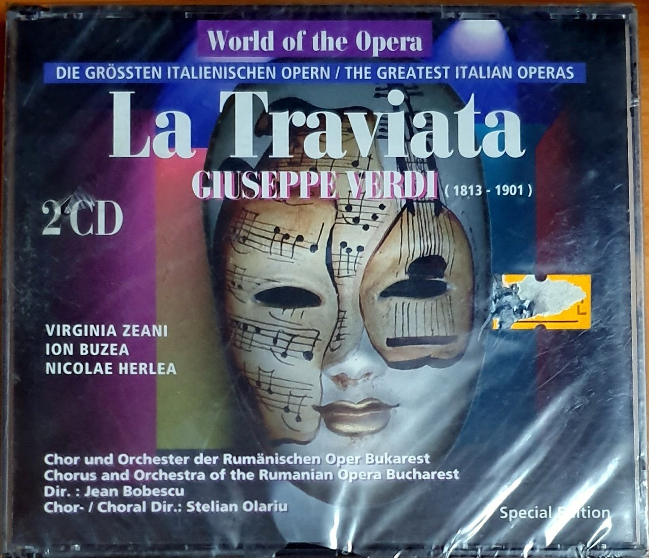 LA TRAVIATA / GIUSEPPE VERDI (1996) - 2CD WORLD OF THE OPERASIFIR