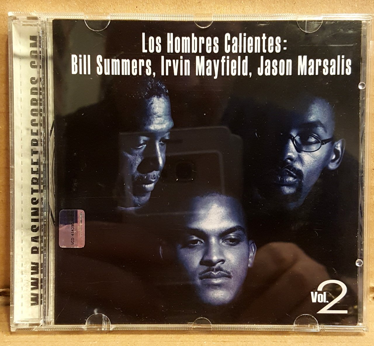 BILL SUMMERS IRVIN MAYFIELD JASON MARSALIS - LOS HOMBRES CALIENTES VOL 2 (2000) - CD LATIN JAZZ AFRO CUBAN JAZZ 2.EL