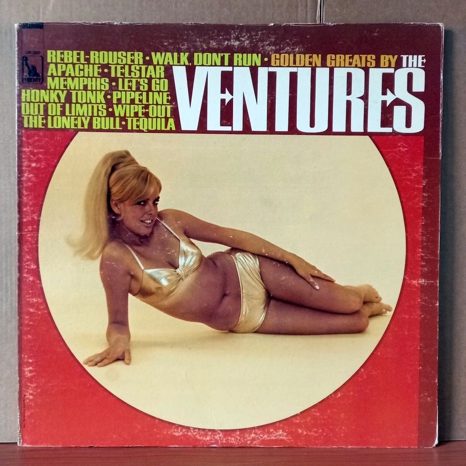 THE VENTURES – GOLDEN GREATS BY THE VENTURES (1967) - LP 2.EL PLAK