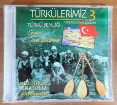 TÜRKÜLERİMİZ 3 - KAMİL ÖZDEMİR - CD 2.EL