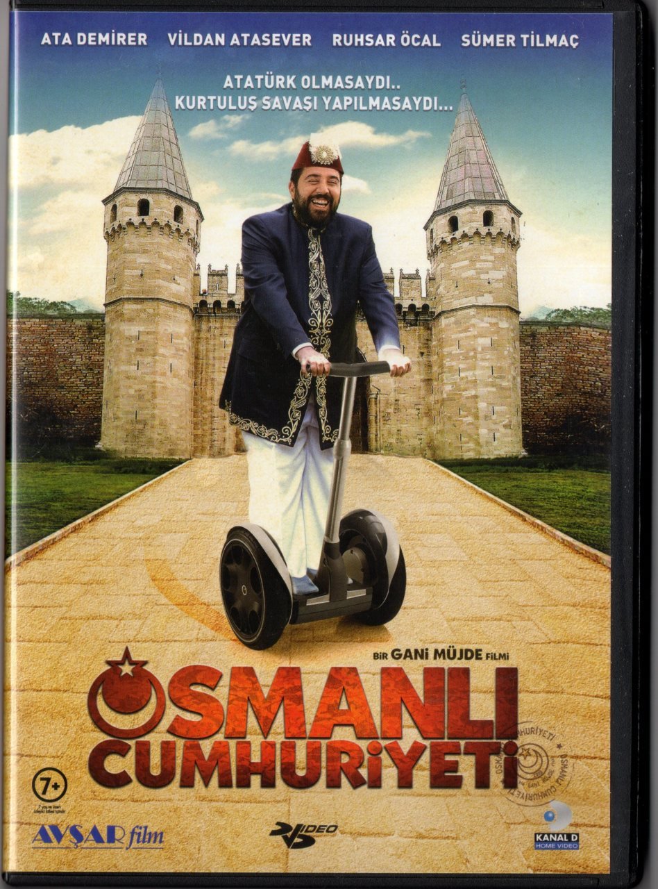 OSMANLI CUMHURİYETİ - ATA DEMİRER - VİLDAN ATASEVER - GANİ MÜJDE - DVD 2.EL