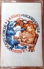 L.A. GUNS - VICIOUS CIRCLE (1995) RAKS CASSETTE MADE IN TURKEY ''NEW''