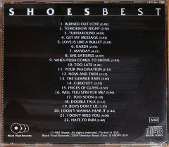 SHOES - BEST (1987) BLACK VINYL RECORDS CD 2.EL