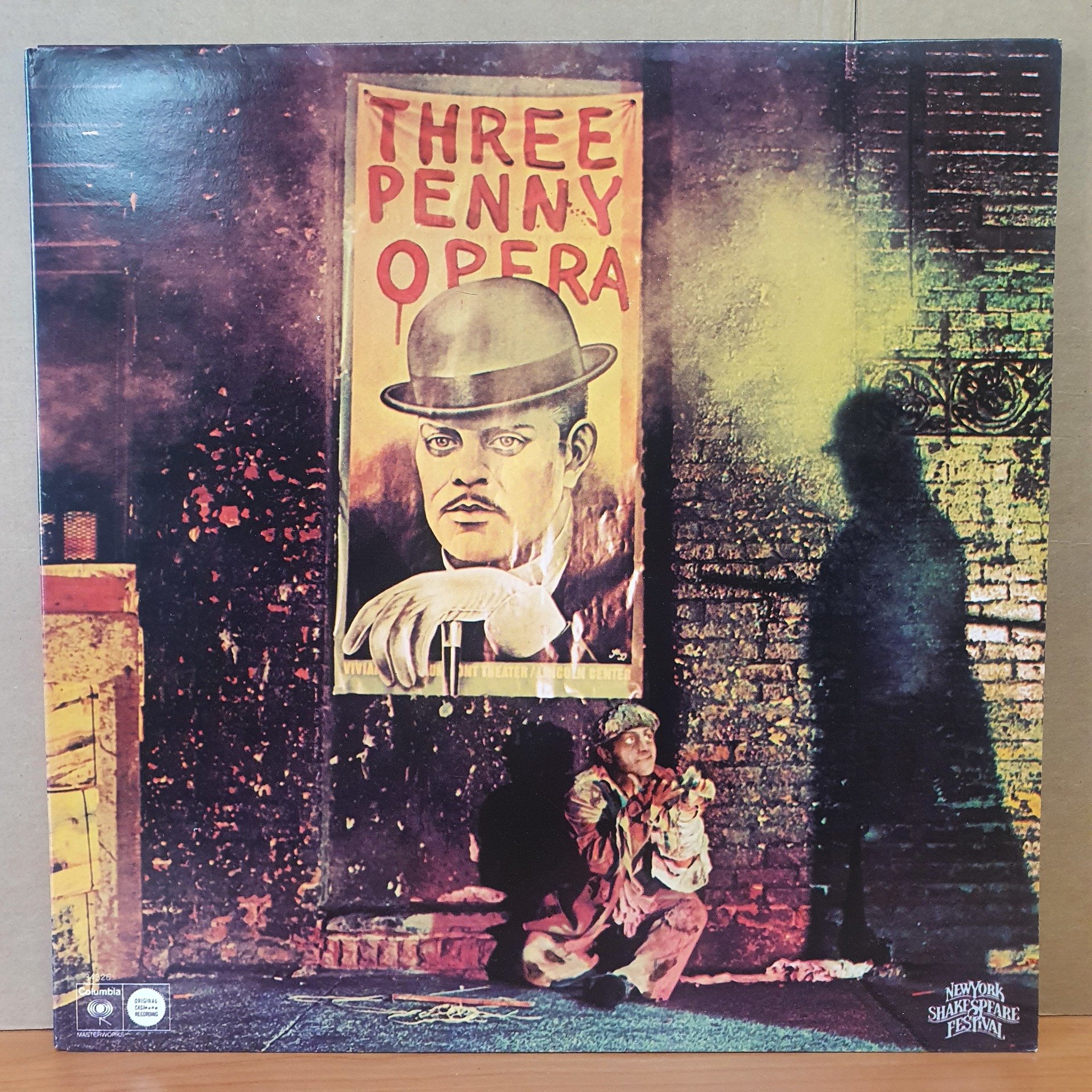 THREE PENNY OPERA / ORIGINAL CAST RECORDING / BETROL BRECHT, KURT WEILL (1976) - LP 2.EL PLAK