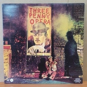 THREE PENNY OPERA / ORIGINAL CAST RECORDING / BETROL BRECHT, KURT WEILL (1976) - LP 2.EL PLAK
