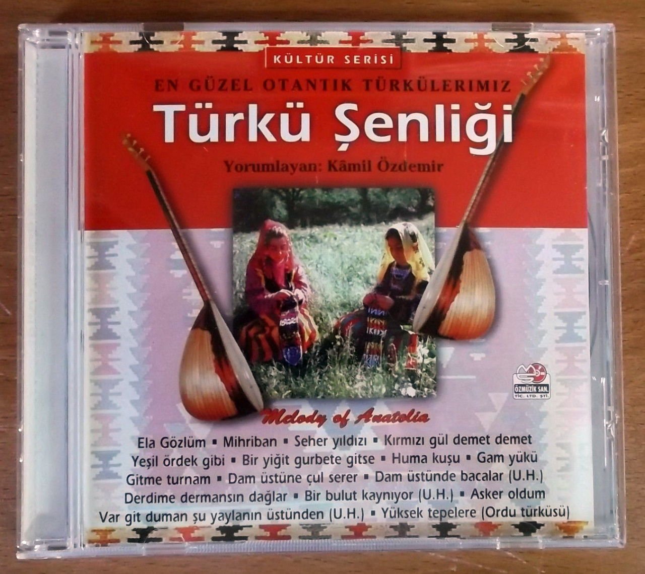 TÜRKÜ ŞENLİĞİ - KAMİL ÖZDEMİR - CD 2.EL