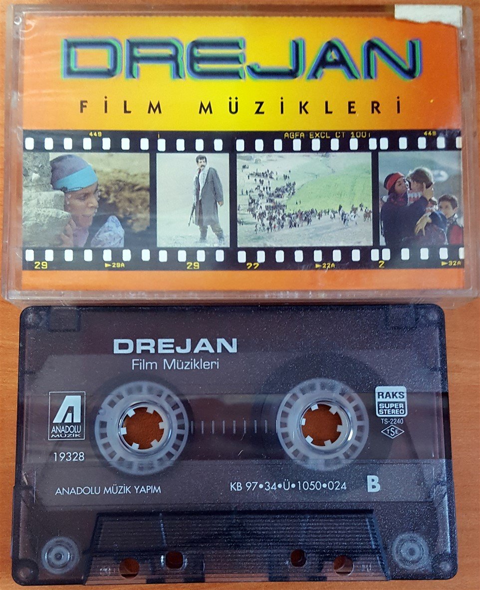 DREJAN SOUNDTRACK (1997) ANADOLU MÜZİK KASET 2.EL