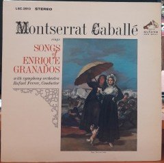 MONSERRAT CABALLÉ - SONGS OF ENRIQUE GRANADOS (1966) - PLAK 2.EL