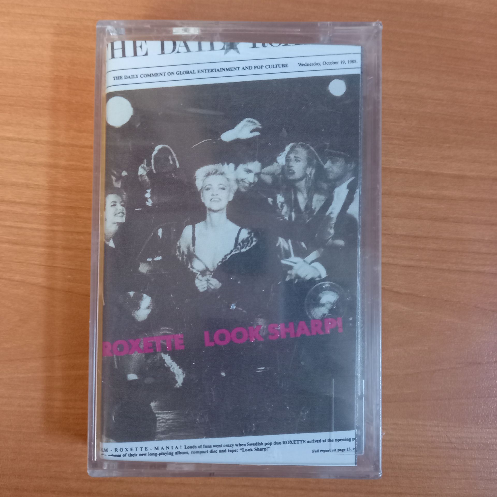 ROXETTE - LOOK SHARP! (1989) - KASET SIFIR