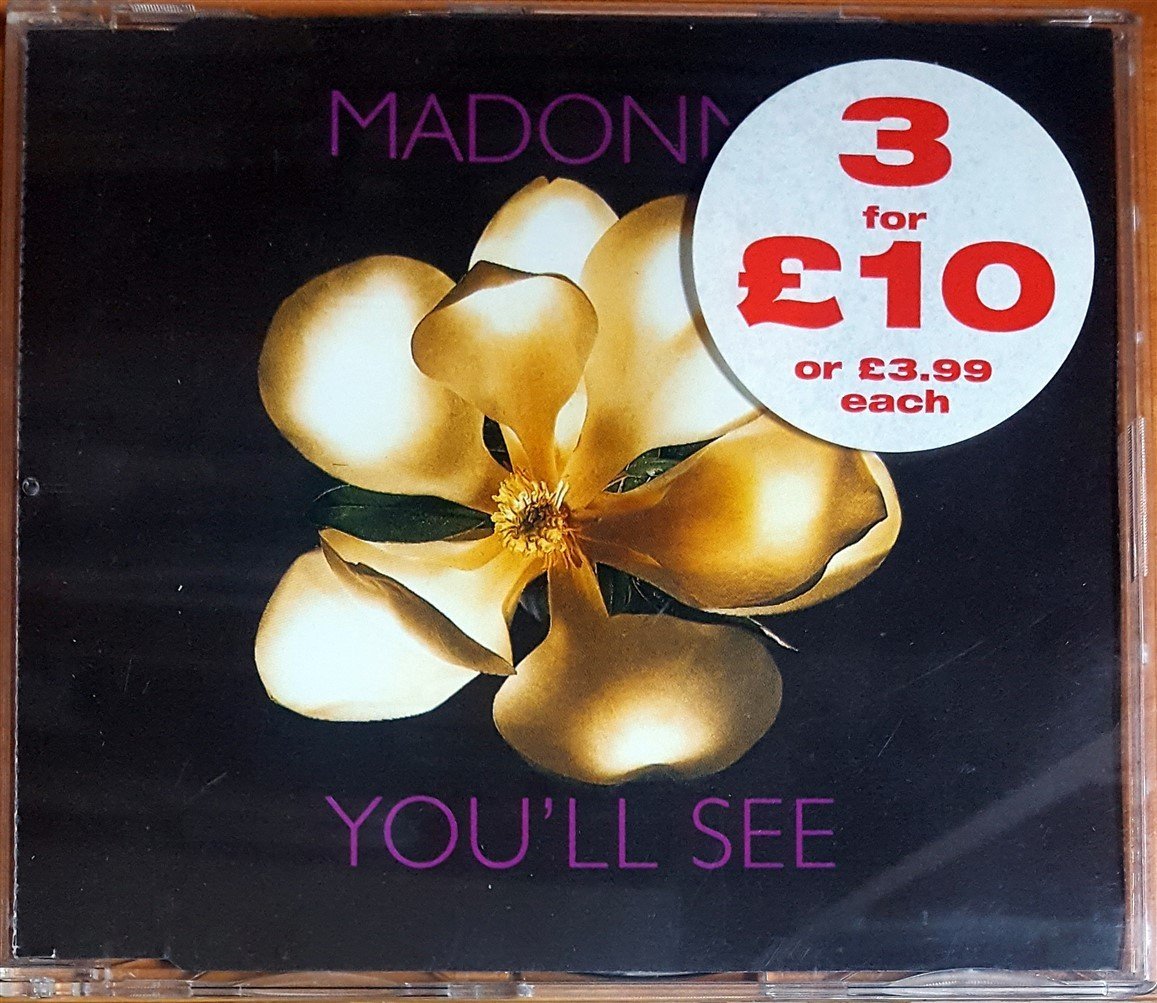 MADONNA - YOU'LL SEE (1995) MAVERICK SINGLE CD 2.EL