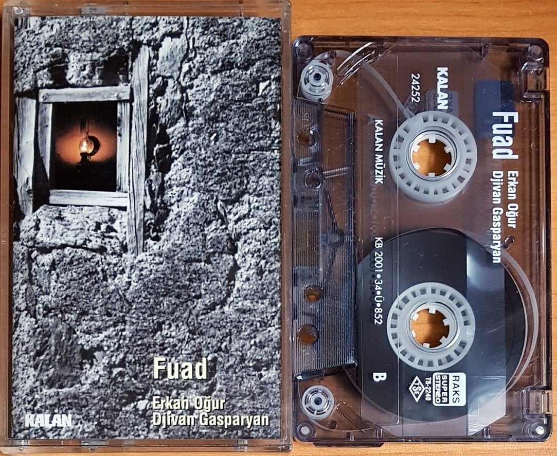 FUAD / ERKAN OĞUR & DJIVAN GASPARYAN (2001) KALAN MÜZİK KASET 2.EL