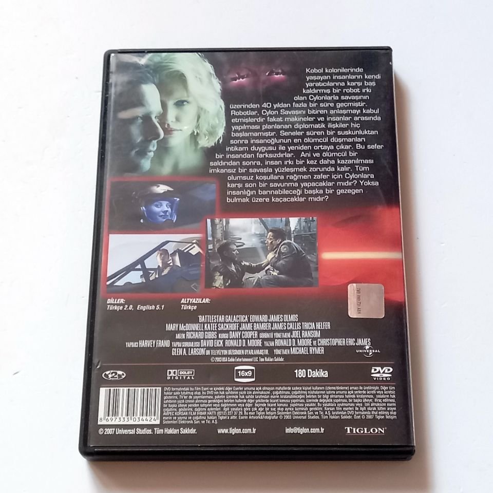 BATTLESTAR GALACTICA - SAVAŞ YILDIZI GALACTICA - MARY MCDONNELL, KATEE SACKHOFF, TRICIA HELFER - DVD 2.EL