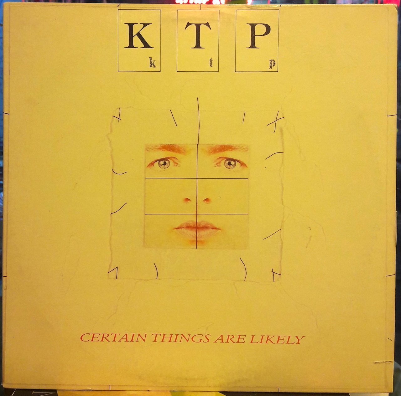 K.T.P. - CERTAIN THINGS ARE LIKELY (1986) - PLAK 2.EL