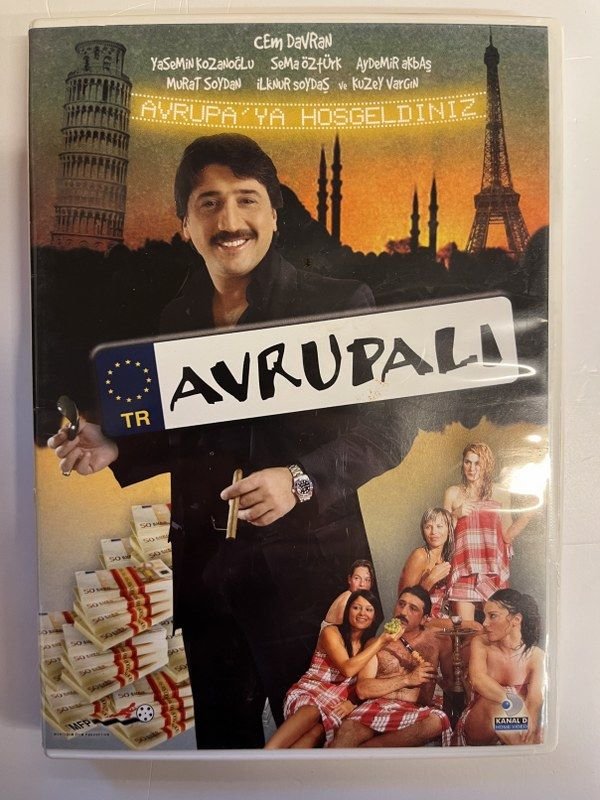 AVRUPALI - CEM DAVRAN, AYDEMİR AKBAŞ - DVD 2.EL