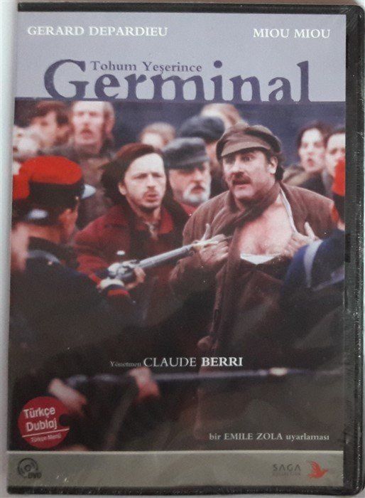GERMINAL - GÉRARD DEPARDIEU - MIOU MIOU - RENAUD - CLAUDE BERRI - (EMILE ZOLA) - DVD SIFIR