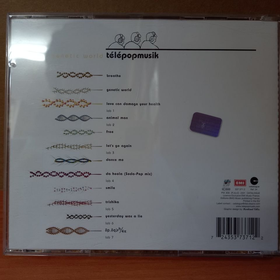 TELEPOPMUSIK - GENETIC WORLD (2001) - CD 2. EL