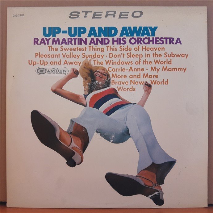 UP-UP AND AWAY - RAY MARTIN AND HIS ORCHESTRA (1967) - LP 2.EL PLAK