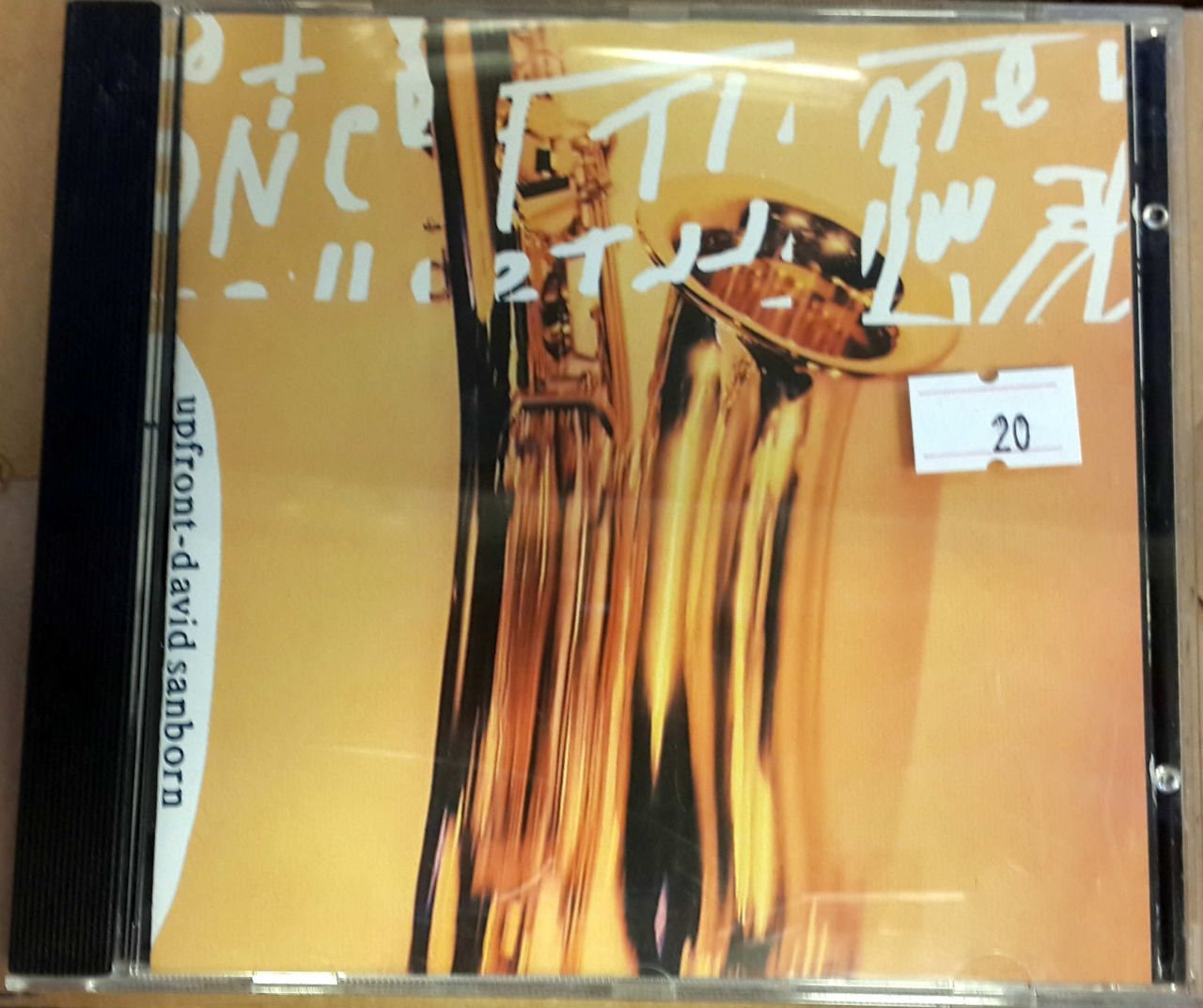 DAVID SANBORN - UPFRONT CD 2.EL