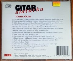 TARIK ÖCAL - GİTAR ALATURKA - CD NEPA 2.EL