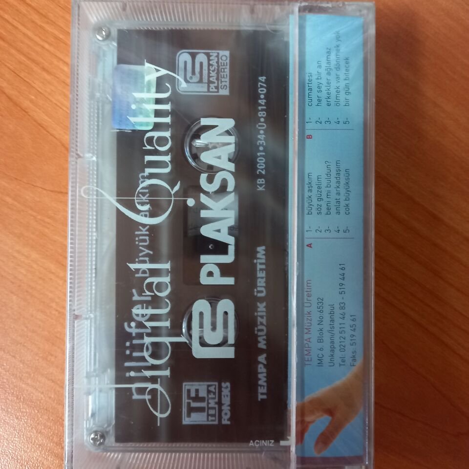 NİLÜFER - BÜYÜK AŞKIM (2001) - KASET SIFIR