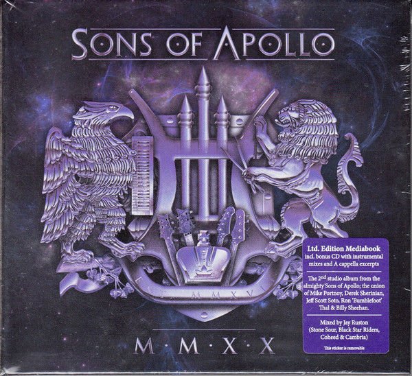 SONS OF APOLLO – MMXX (2020) LIMITED EDITION CD MEDIABOOK AMBALAJINDA SIFIR