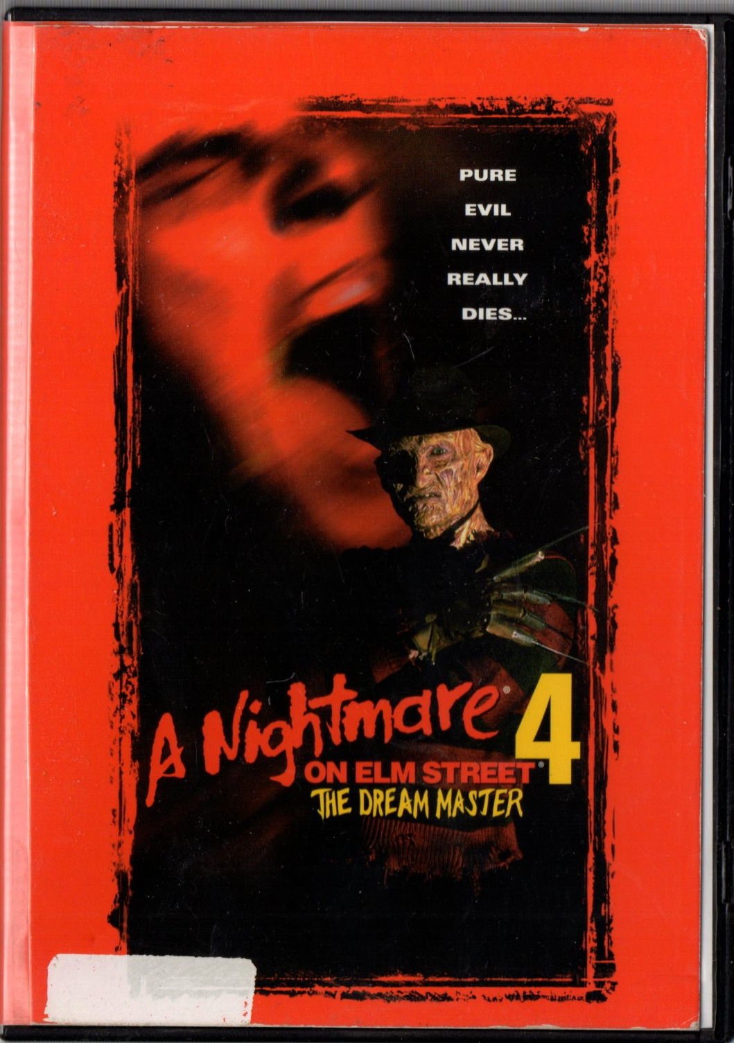 A NIGHTMARE ON ELM STREET 4 THE DREAM MASTER - ROBERT ENGLUND - KAPAK HASARLI DVD 2.EL 1.BÖLGE TÜRKÇE ALTYAZI YOKTUR
