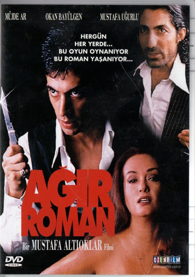 AĞIR ROMAN - MUSTAFA ALTIOKLAR - MÜJDE AR, OKAN BAYÜLGEN - DVD 2.EL