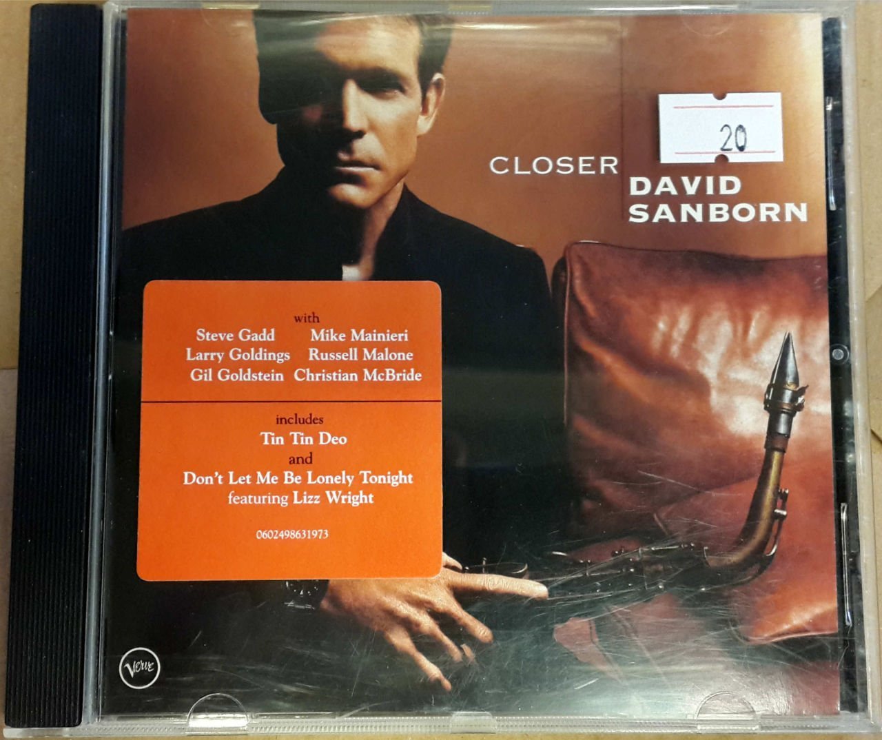 DAVID SANBORN - CLOSER CD 2.EL