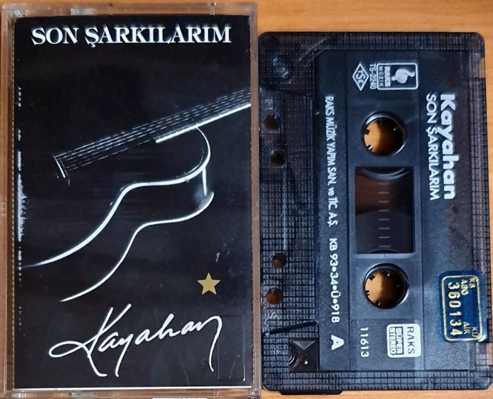 KAYAHAN - SON ŞARKILARIM (1993) - KASET 2.EL