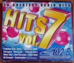 NUMBER ONE HITS VOL.7 / P. DIDDY, 50 CENT, MVP, ENRIQUE IGLESIAS, NINA SKY, THE RASMUS, SAFRI DUO, DJ CASPER (2004) - 3CD 2.EL