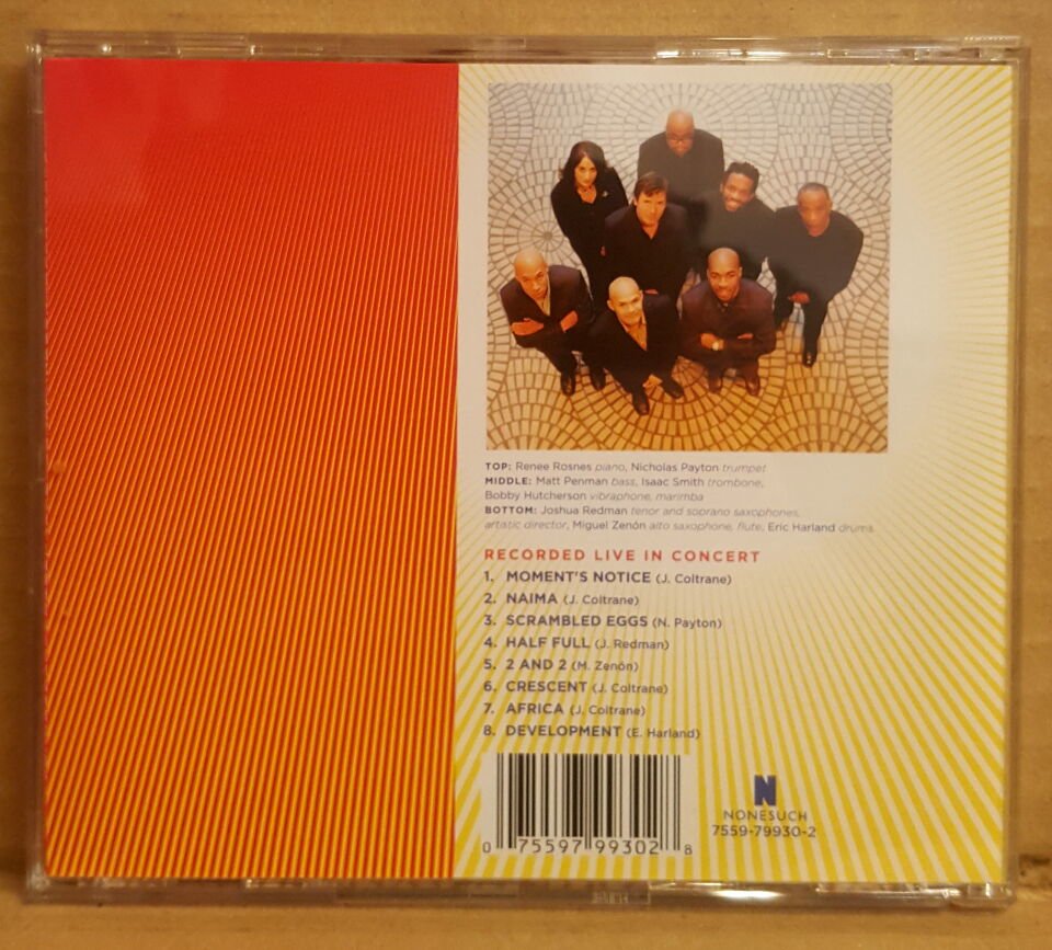 SF JAZZ COLLECTIVE - SFJAZZ COLLECTIVE 2 (1996) - CD NONESUCH CONTEMPORARY JAZZ  2.EL