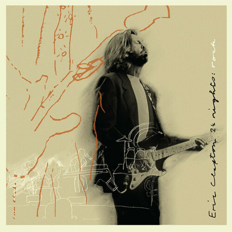 ERIC CLAPTON – 24 NIGHTS: ROCK (1991) - 2023 DIGIPAK 2xCD+DVD SIFIR