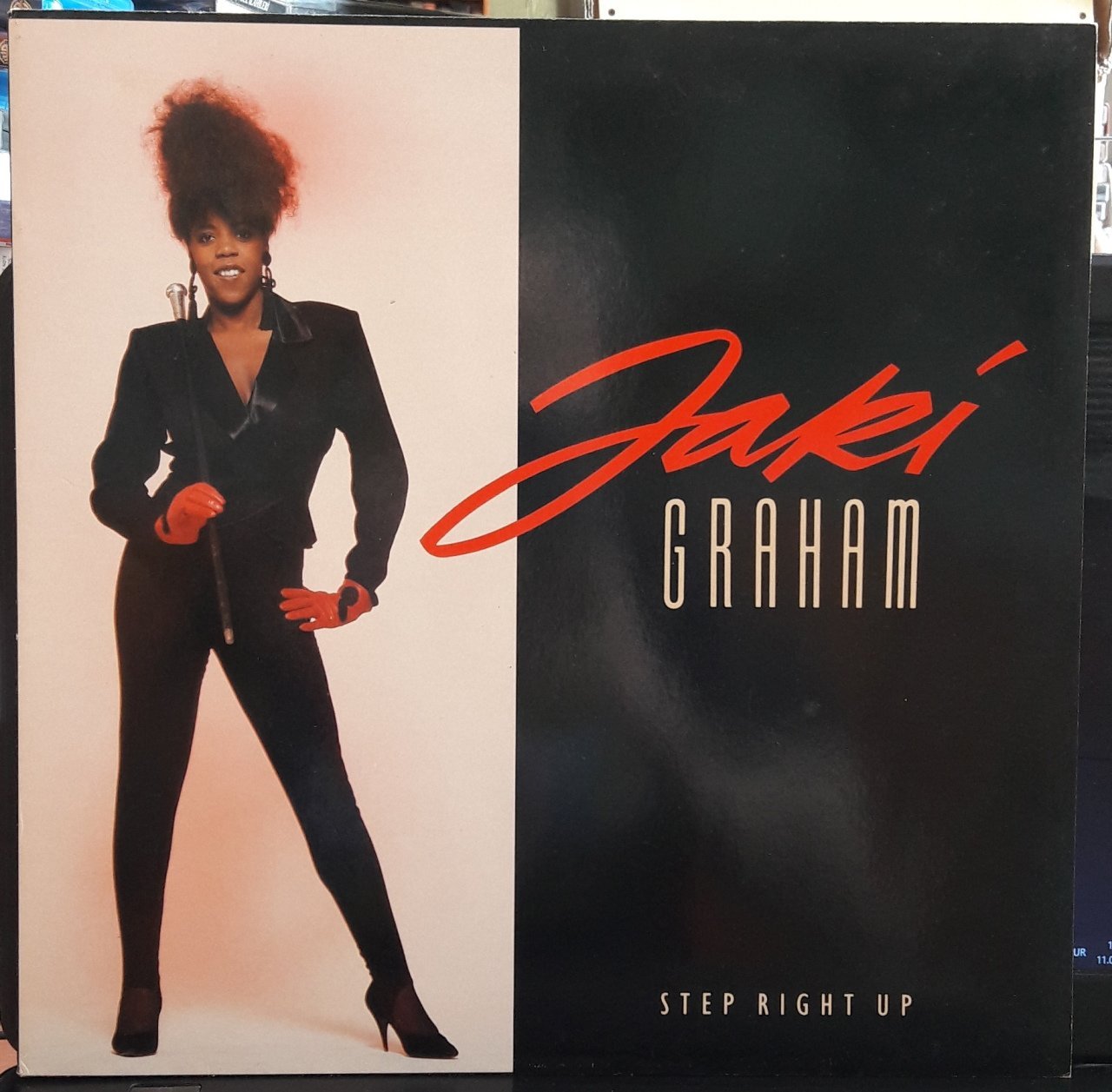 JAKI GRAHAM - STEP RIGHT UP (1986) - 12'' MAXI SINGLE VINYL PLAK 2.EL