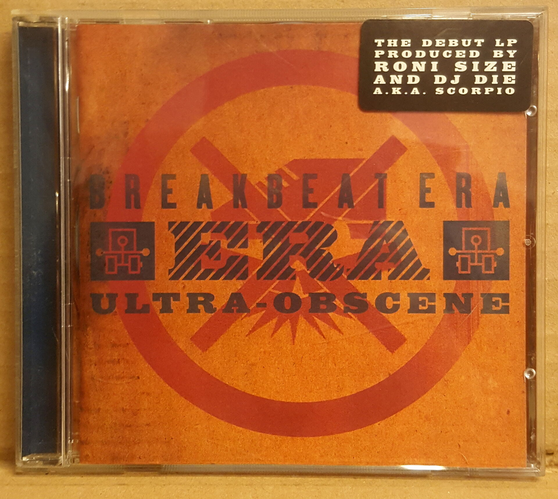 BREAKBEAT ERA - ULTRA OBSCENE (1999) PRODUCED BY RONI SIZE - CD DRUM'N'BASS 2.EL