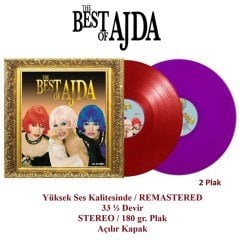 AJDA PEKKAN - BEST OF - 2LP 2020 BASIM RENKLİ SIFIR PLAK